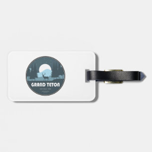 Grand Teton National Park Deer Luggage Tag