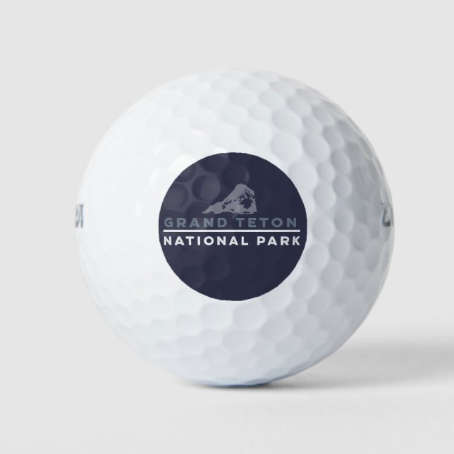 Grand Teton National Park Golf Balls (Front)