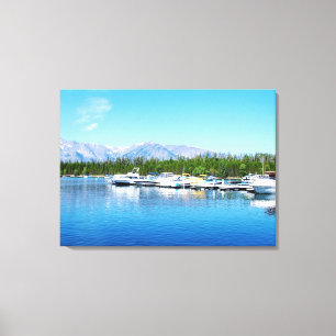 Grand Teton National Park. Gorgeous landscape Canvas Print