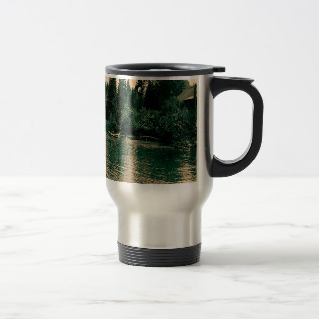 Grand Teton National Park. Gorgeous landscape Travel Mug (Right)