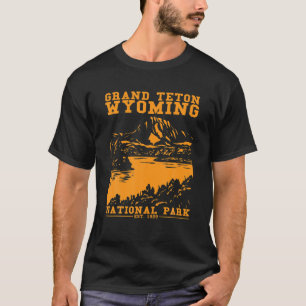 Grand Teton National Park Hiking Wyoming Vacation T-Shirt