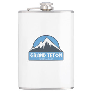 Grand Teton National Park Hip Flask