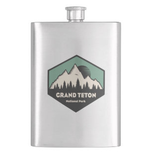 Grand Teton National Park Hip Flask