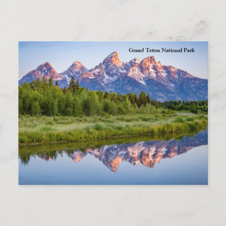 Grand Teton National Park  Holiday Postcard