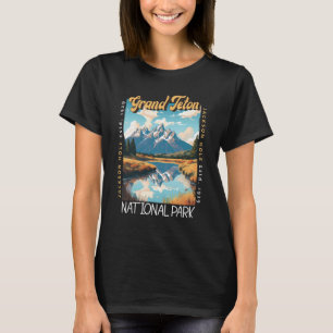 Grand Teton National Park Jackson Hole Distressed T-Shirt