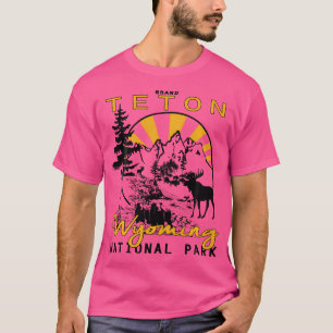 Grand Teton National Park Jackson Hole Wyoming Kee T-Shirt