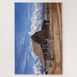 Grand Teton National Park - John Moulton Barn Jigsaw Puzzle