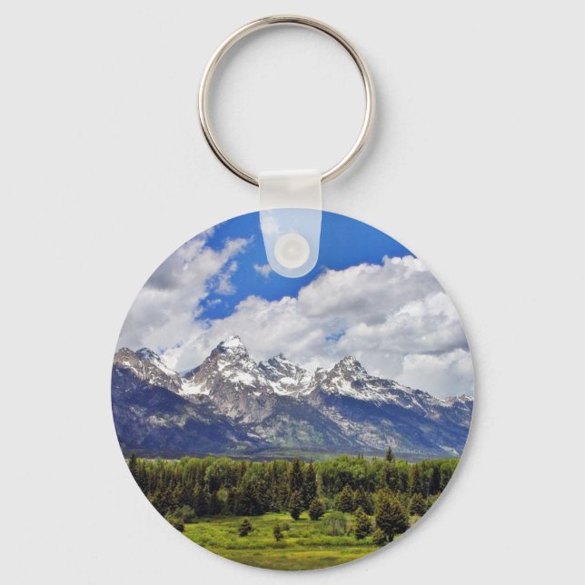 Grand Teton National Park. Key Ring (Front)