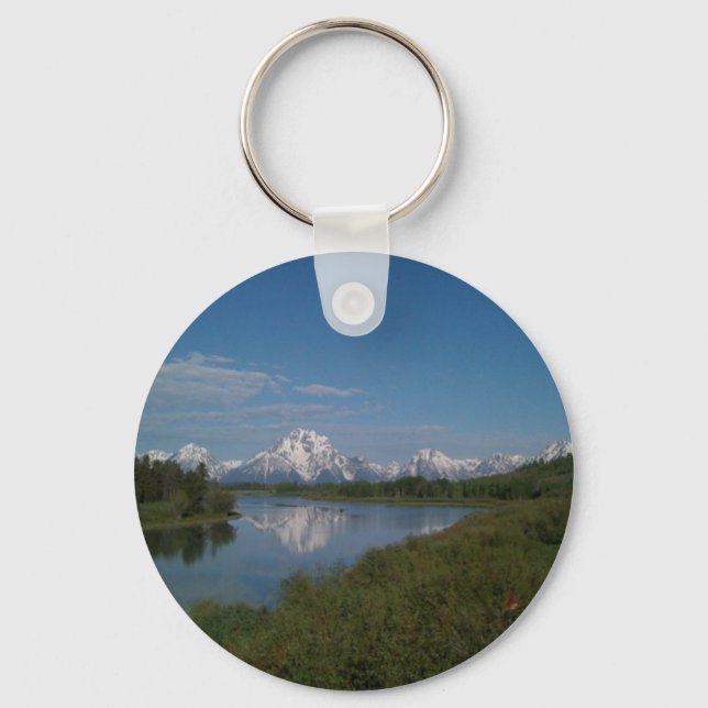 Grand Teton National Park Key Ring (Front)