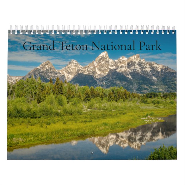 Grand Teton National Park Landscape Calendar (Cover)