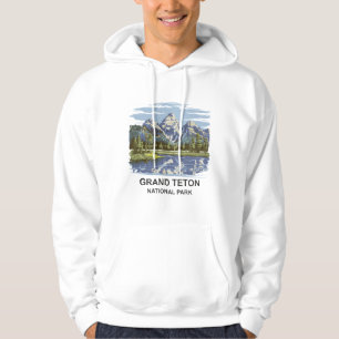 Grand Teton National Park Landscape Hoodie
