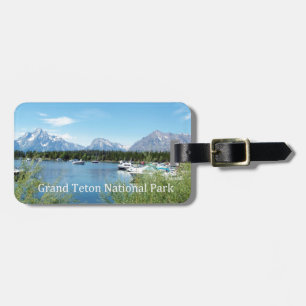 Grand Teton National Park landscape photography. Luggage Tag