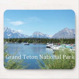 Grand Teton National Park landscape photography. Mouse Mat
