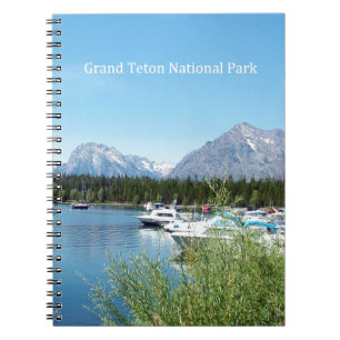 Grand Teton National Park landscape photography. Notebook