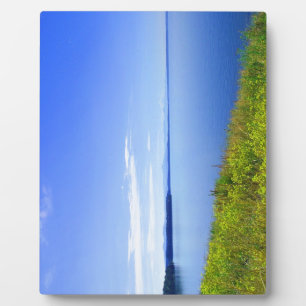 Grand Teton National Park.  Landscape photography Plaque
