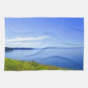 Grand Teton National Park. Landscape photography Tea Towel