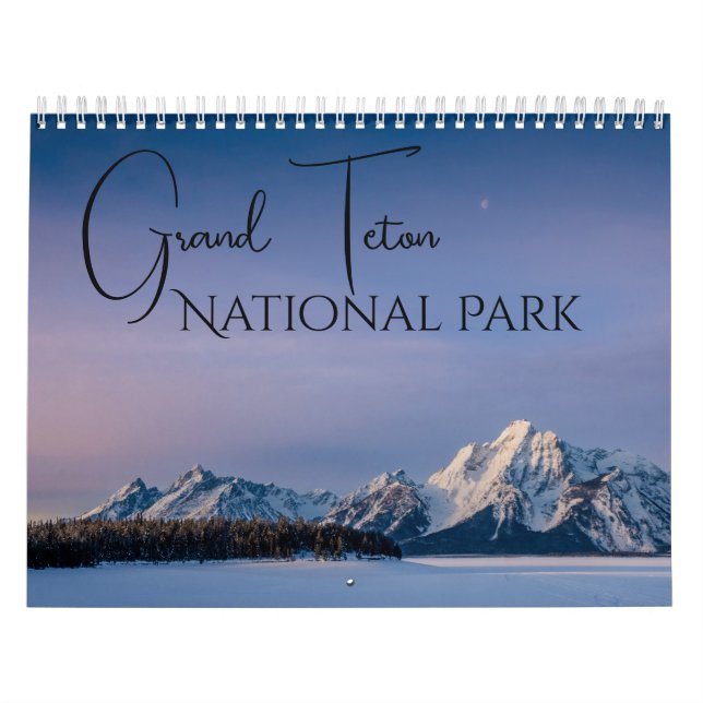 Grand Teton National Park Landscapes Calendar (Cover)