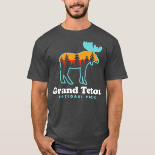 Grand Teton National Park Moose Grand Tetons Mount T-Shirt
