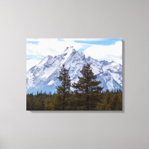 Grand Teton National Park Mountains Canvas Print