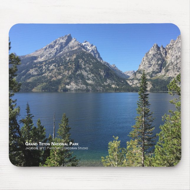 Grand Teton National Park Mouse Mat (Front)
