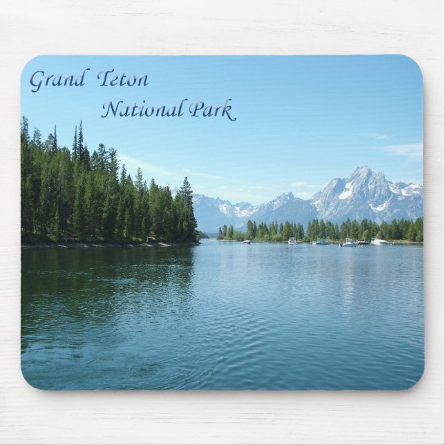 Grand Teton National Park Mouse Mat (Front)