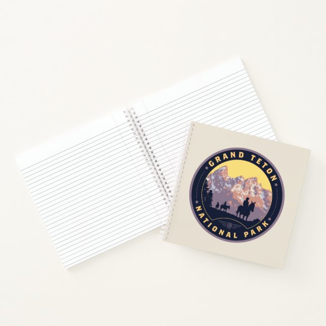 Grand Teton National Park Notebook (Inside)
