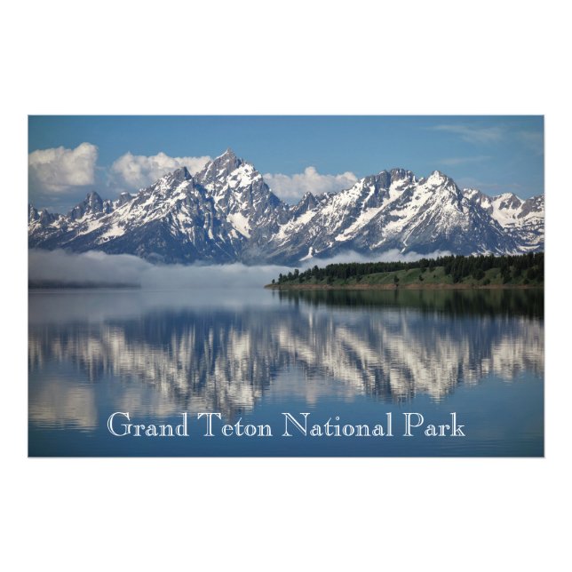 Grand Teton National Park Photo Print (Front)