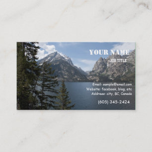 Grand Teton National Park photography profile card