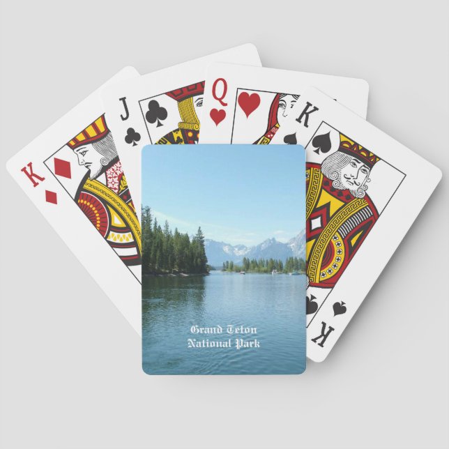 Grand Teton National Park Playing Cards (Back)