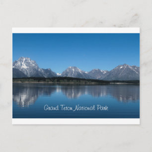 Grand Teton National Park Postcard