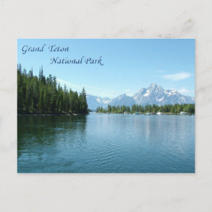 Grand Teton National Park Postcard