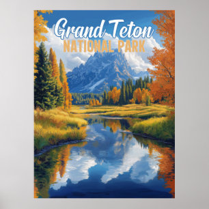 Grand Teton National Park Poster