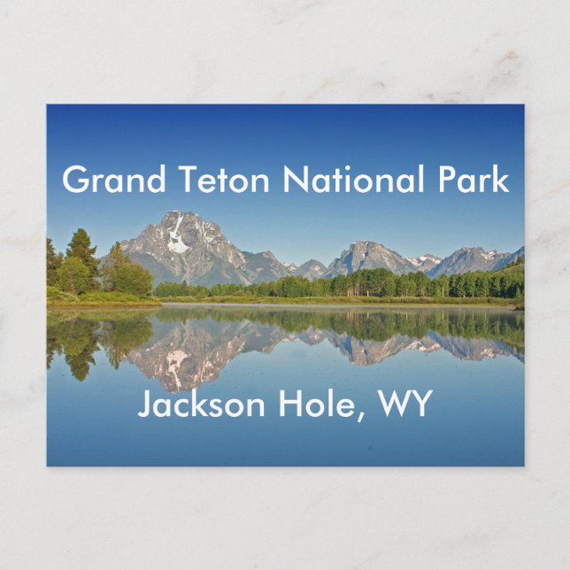 Grand Teton National Park Series 10 Postcard (Front)
