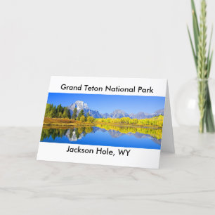 Grand Teton National Park Series 1 Card
