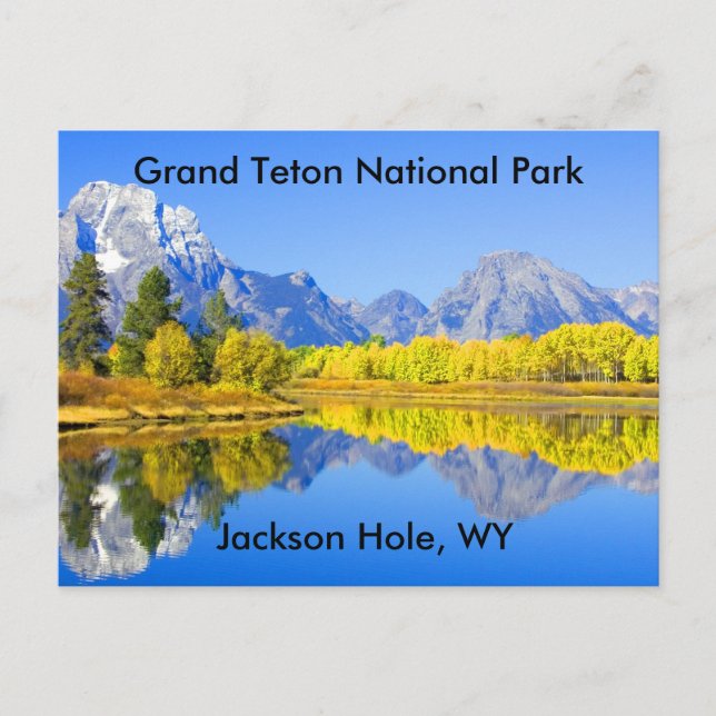 Grand Teton National Park Series 1 Postcard (Front)