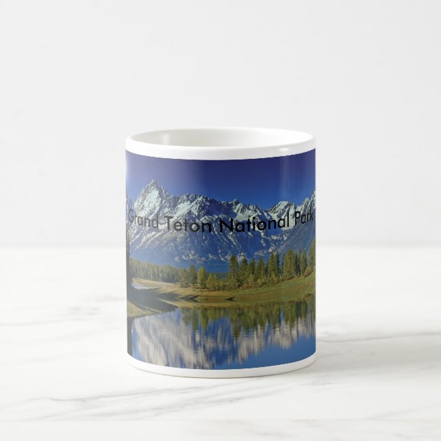 Grand Teton National Park Series 4 Coffee Mug (Center)