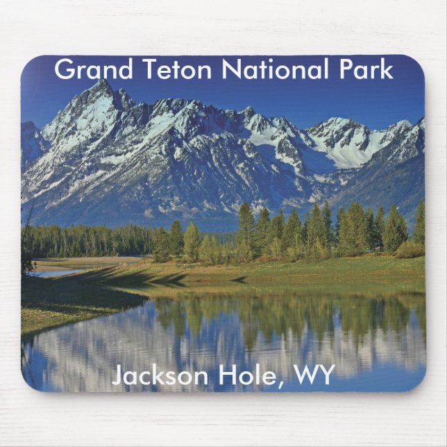 Grand Teton National Park Series 4 Mouse Mat (Front)