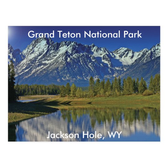 Grand Teton National Park Series 4 Postcard
