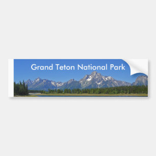 Grand Teton National Park Series 9 Bumper Sticker