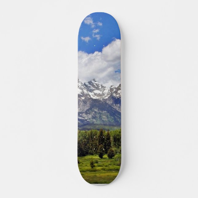 Grand Teton National Park. Skateboard (Front)