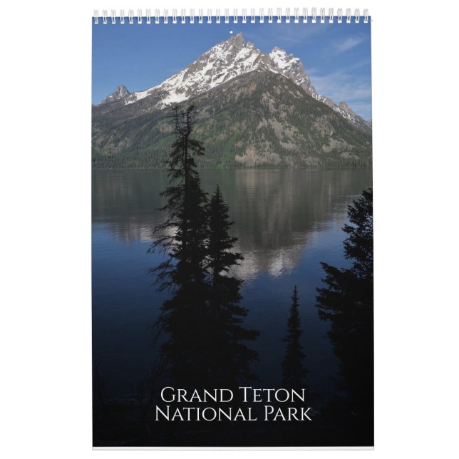 Grand Teton National Park Souvenir Calendar (Cover)
