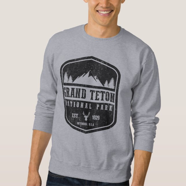 Grand Teton National Park Sweatshirt (Front)