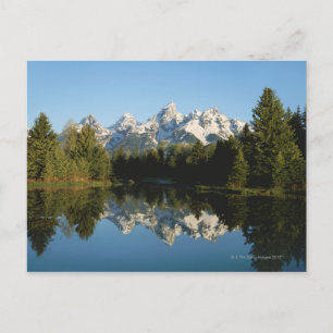 Grand Teton National Park, Teton Range, Wyoming, Postcard