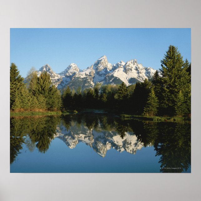 Grand Teton National Park, Teton Range, Wyoming, Poster (Front)
