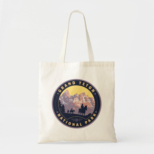 Grand Teton National Park Tote Bag (Front)