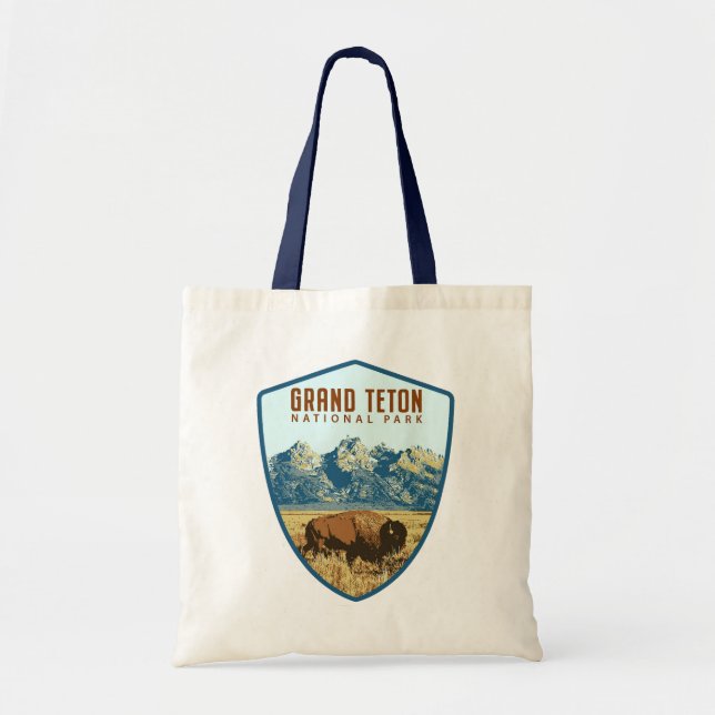 Grand Teton National Park Tote Bag (Front)