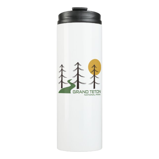 Grand Teton National Park Trail Thermal Tumbler (Front)