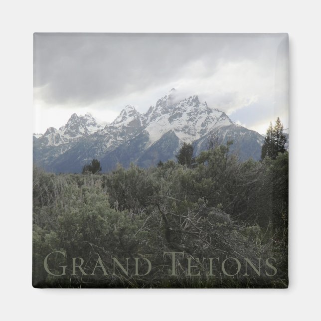 Grand Teton National Park Travel Magnet (Front)