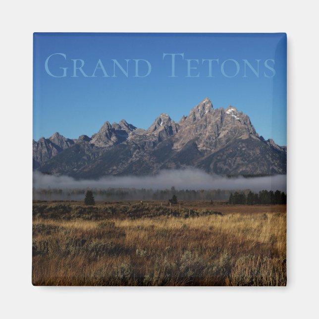 Grand Teton National Park Travel Magnet (Front)