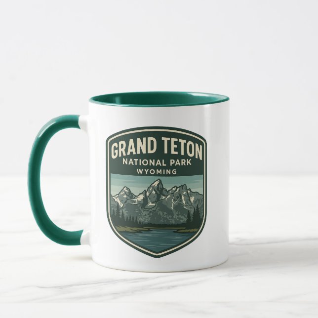 Grand Teton National Park Travel Mug (Left)